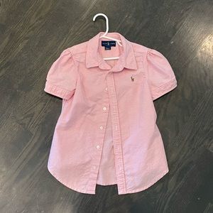 Ralph Lauren Oxford Button Down Short Sleeve